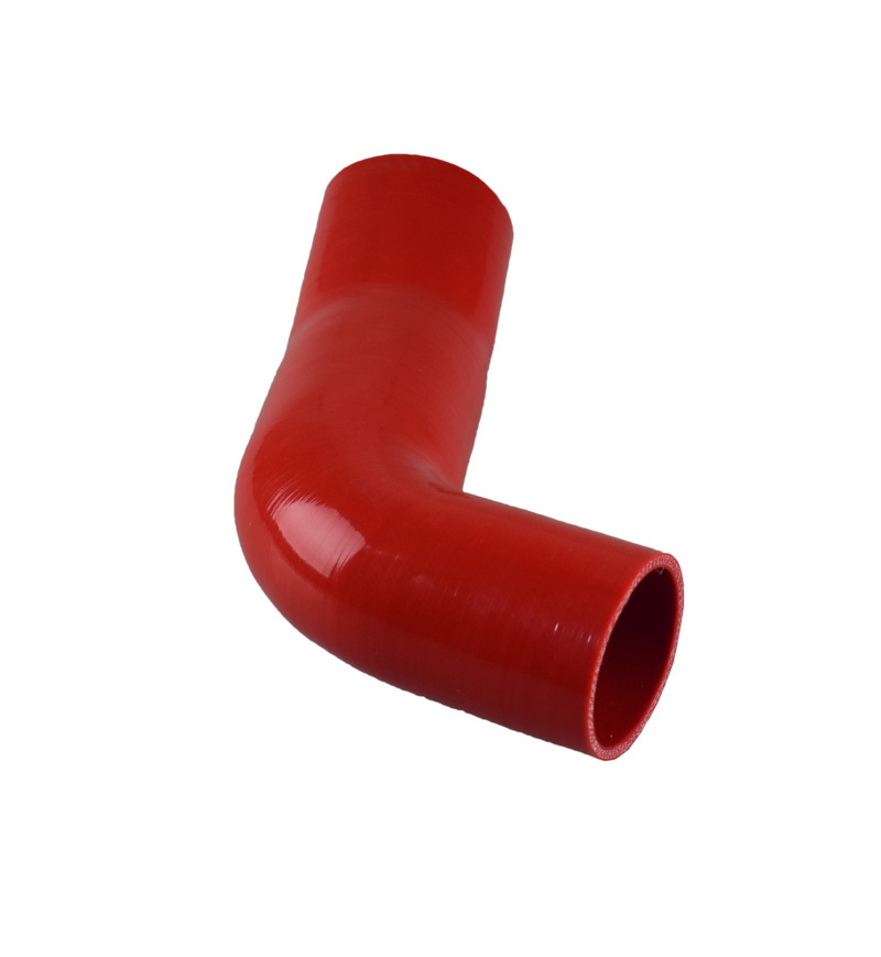 红色可变角度硅胶管车用定制耐热管